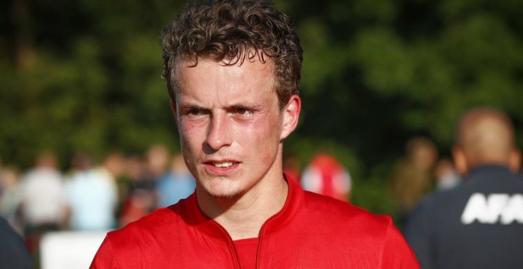 Ajax-duo in Alkmaar: 'Ik vind het wel heel leuk dat hij ook is gekomen'