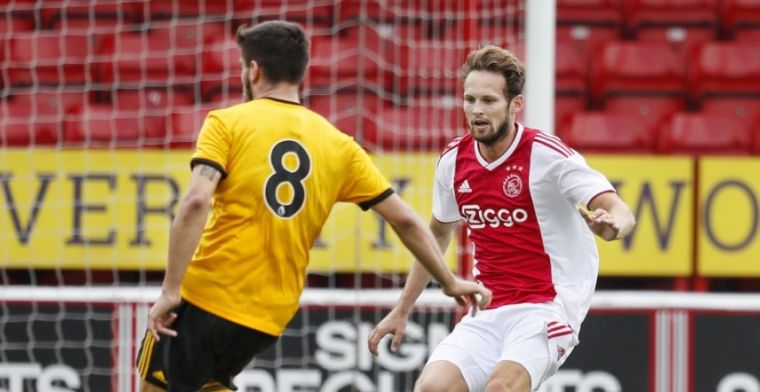 Ajax wint niet in Engeland: fraaie goal Van de Beek niet genoeg bij rentree Blind