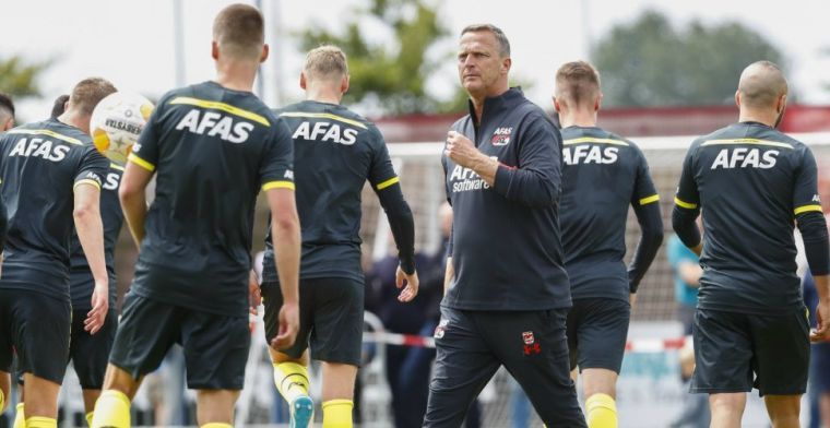 'AZ dingt nog naar handtekening Eredivisie-spits; onderhandelingen in impasse'