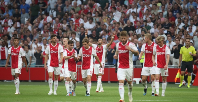 'Favoriet Ajax toonde zich superieur, maar de treffers waren erg gelukkig'