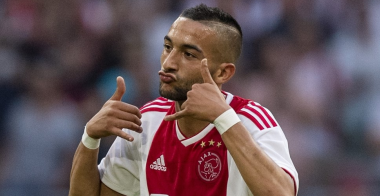 Ziyech niet blij met actie Overmars, Ajax publiceert statement: 'Niet mee eens'