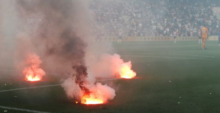 Feyenoord niet blij met 'angstige situaties': aangifte tegen fakkelgooiers