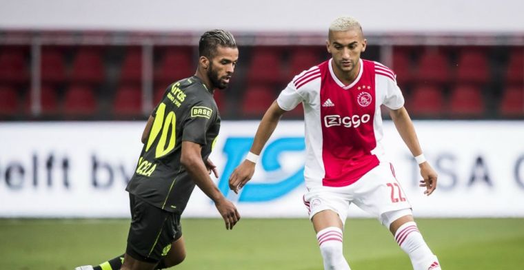 Bruggink voorziet probleem bij Ajax: 'Ze hopen stiekem dat Ziyech weggaat'