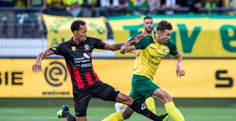 Fortuna keert terug in de Eredivisie met gelijkspel in Rotterdam