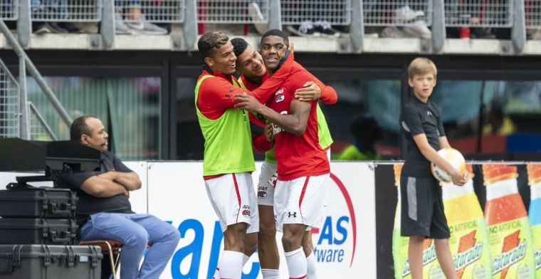 AZ zet NAC te kijk en sluit eerste speelronde af als koploper van Eredivisie