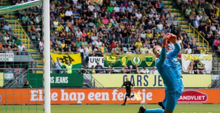 'Toekomstig doelman Oranje' blij met compliment Verbeek: 'Mooi als hij dat zegt'