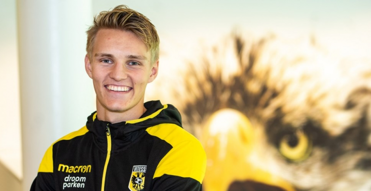 Odegaard mag bij Vitesse op 10 spelen: 'Daar kan hij van goud zijn voor Vitesse'