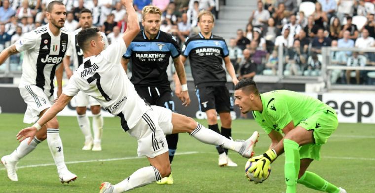 Ronaldo baalt, maar feliciteert Mandzukic: Juventus behoudt maximale score