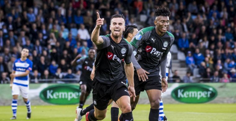 FC Groningen dankt basisdebutant en wint na roerige week op De Vijverberg