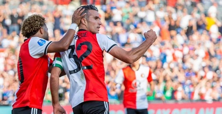 Feyenoord haakt aan bij Ajax en PSV mede dankzij curieus eigen doelpunt