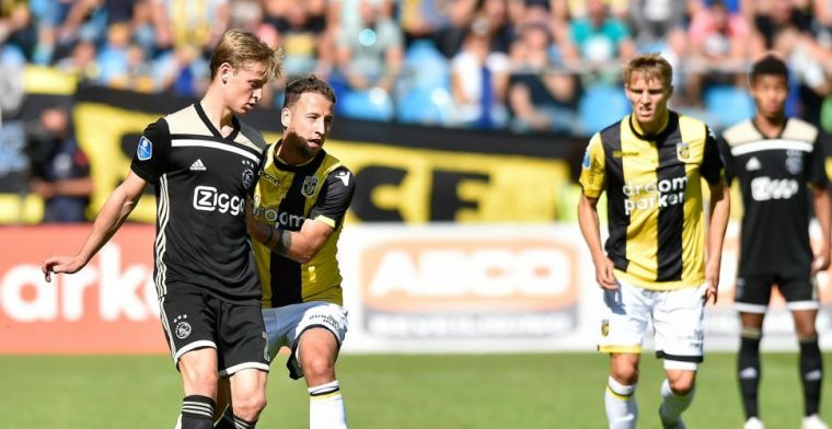 'Waggelende, zware' Vitesse-speler gekraakt: 'Er is werkelijk niets van over'