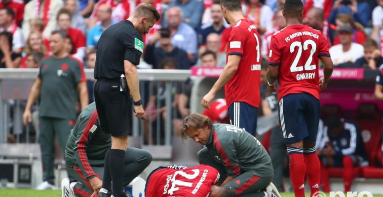 Bayern vreest zware blessure: Het kan zomaar zijn dat een kruisband kapot is