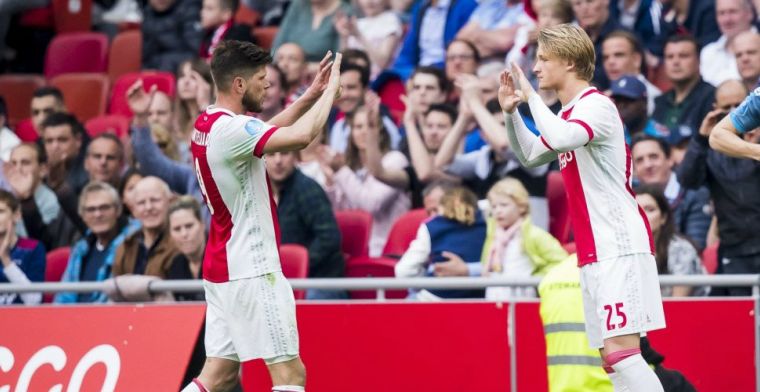 Huntelaar: Hij is een fantastische speler, die Ajax alleen maar versterkt