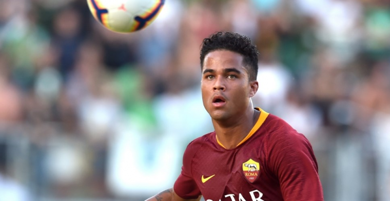 Kluivert op de tribune bij AS Roma: Het is niet makkelijk