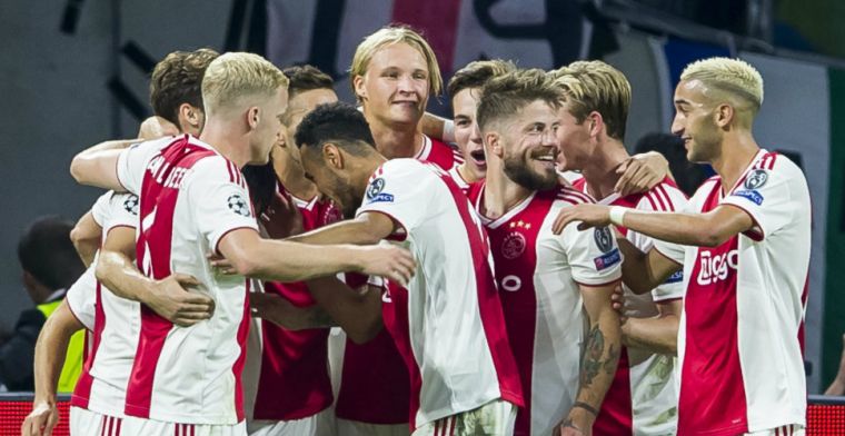 Buitenlandse media lyrisch over Ajax: 'Kandidaat voor de tweede plek in de poule'