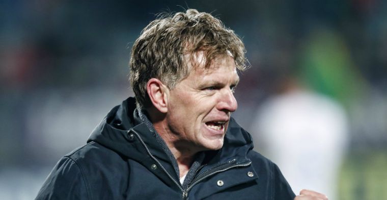 Groenendijk blij met spits: 'We beoordelen hem niet op de wedstrijd tegen PSV'