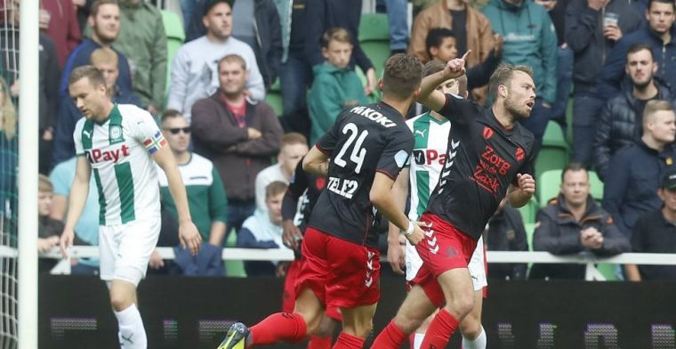 Zwalkend FC Groningen knokt zich naar punt tegen Utrecht; hoofdrol Gustafson