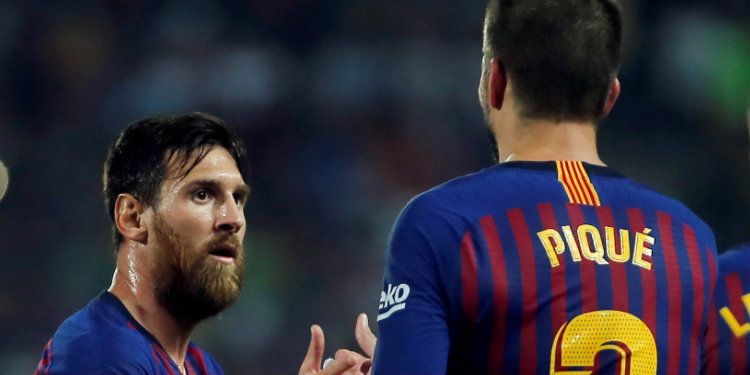 'Relatie Messi en Piqué staat op springen na magere reeks van Barcelona'