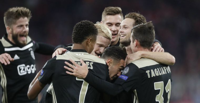 Duitse media prijzen 'fris, zorgeloos' Ajax: 'En Bayern had er geen antwoord op'