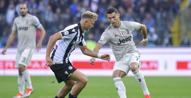 Ronaldo schiet frustraties van zich af en leidt Juventus naar zege nummer acht