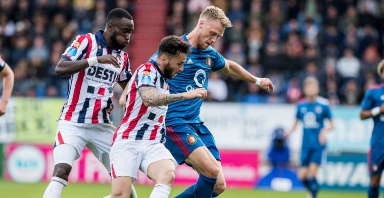 Ongelukkig optreden van Feyenoorder in Tilburg: 'Drie maanden, lastig'