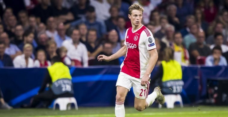 De Jong heeft goed nieuws voor Ajax: 'Wie weet blijf ik twee of drie jaar'