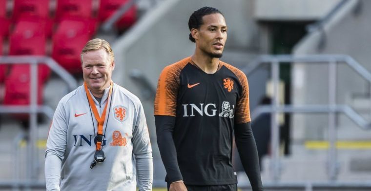 Aanvoerder Van Dijk ziet verandering bij Oranje: 'Dat voelen we allemaal'