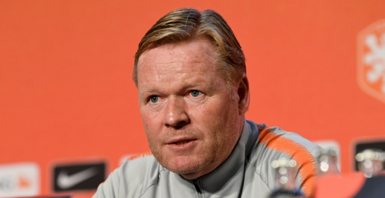 Vermoedelijke opstelling Oranje: Koeman laat drie man debuteren tegen Duitsland