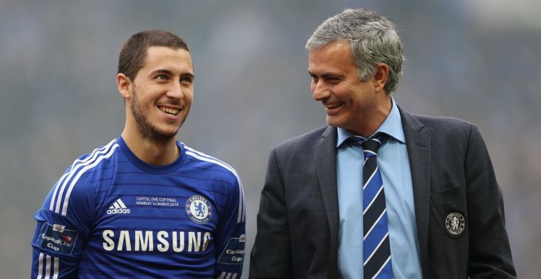 Hazard verrast met uitspraken over Mourinho: 'Het is deel van zijn personage'