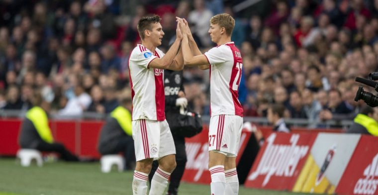 'Natuurlijk ben ik soms een beetje boos als ik lange tijd niet speel bij Ajax'