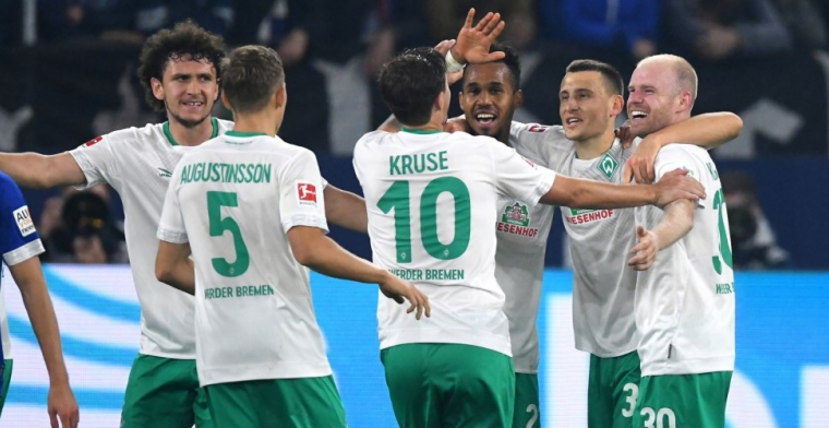 Klaassen en Werder Bremen winnen opnieuw en staan in de top van de Bundesliga