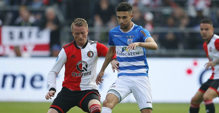 Feyenoord-aanvaller heeft nog steeds niet gescoord: 'Het is weer de paal'