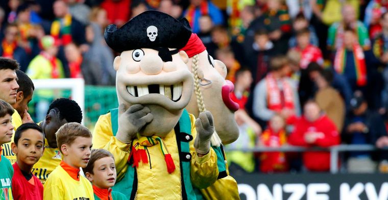 Rel in België: scheidsrechter zet 'te aanvallende' Oostende-mascotte stadion uit