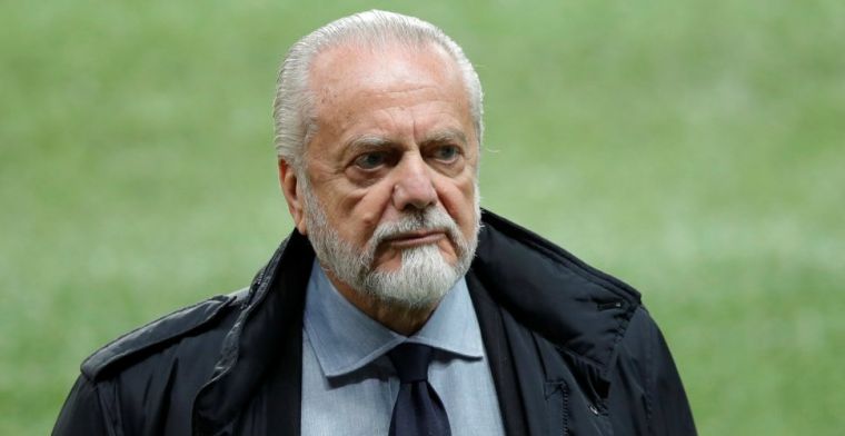 Napoli-voorzitter hoopt op Cavani: 'Als hij akkoord gaat met minder salaris'