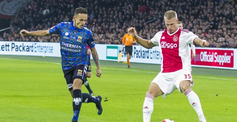 Ajax-back krijgt pak slaag: 'Perez wist in de rust zijn woede niet te verbergen'