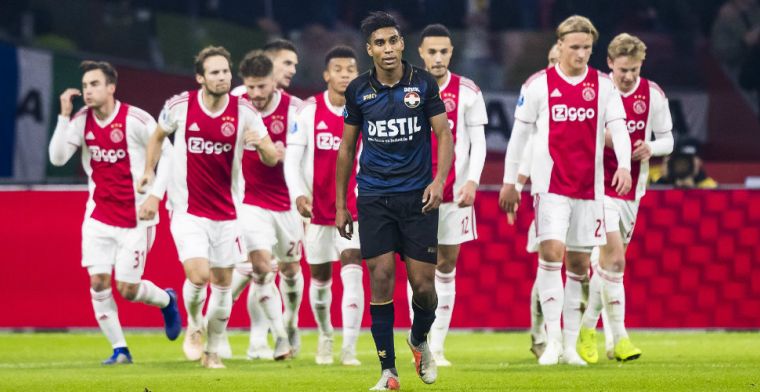 Ajax vergeet doelsaldo op te vijzelen: 'Tekenend voor fase waar Ajax is aanbeland'