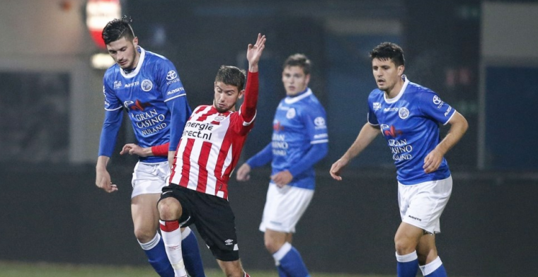 Jong PSV in slotfase onderuit; Romero speelt hele wedstrijd mee