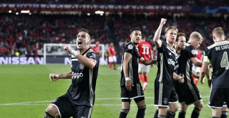 Ajax knokt zich naar punt in Lissabon: voorsprong op Benfica blijft gehandhaafd