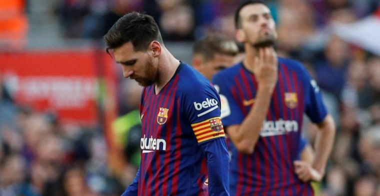 Barcelona lijdt ondanks goals Messi eerste thuisnederlaag in ruim twee jaar