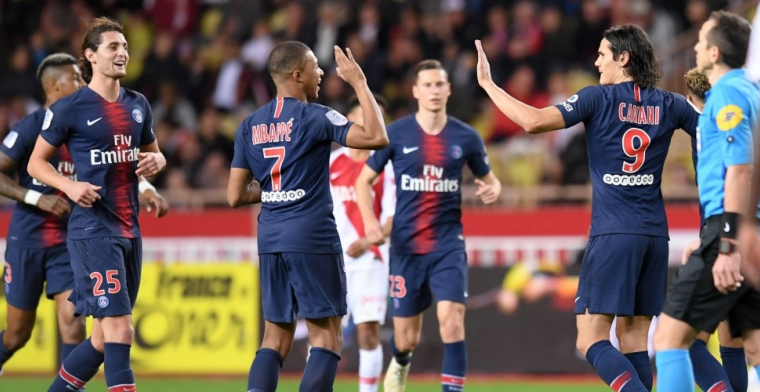 Paris Saint-Germain laat weinig heel van Monaco en staat al 13 (!) punten voor