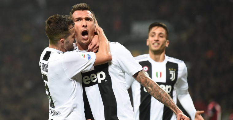 Juventus wint topper van AC Milan, rotavond voor schlemiel Higuaín