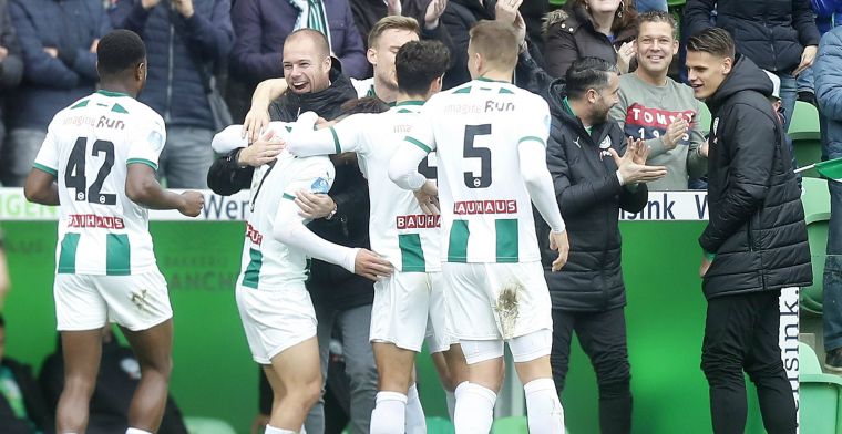 FC Groningen verslaat hopeloos Heerenveen en doet laatste plaats over aan NAC