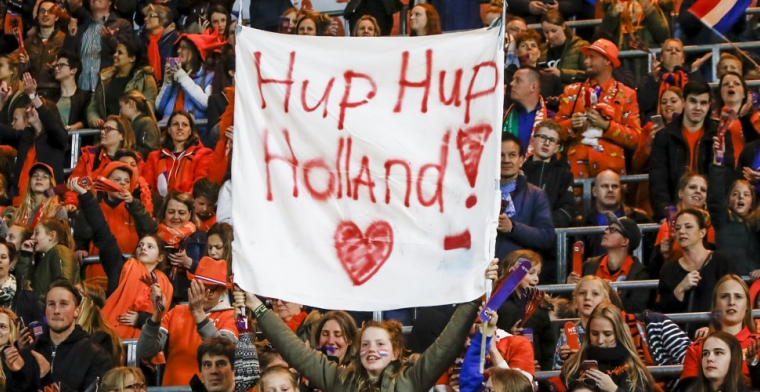 Oranje Vrouwen laten KNVB-kassa rinkelen met plaatsing voor WK in Frankrijk