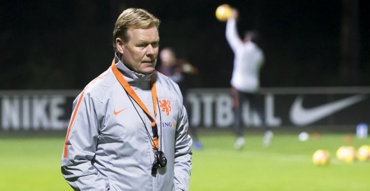 Koeman over 'bindende factor' van Oranje: 'Klaar om niveau van zijn club te halen'
