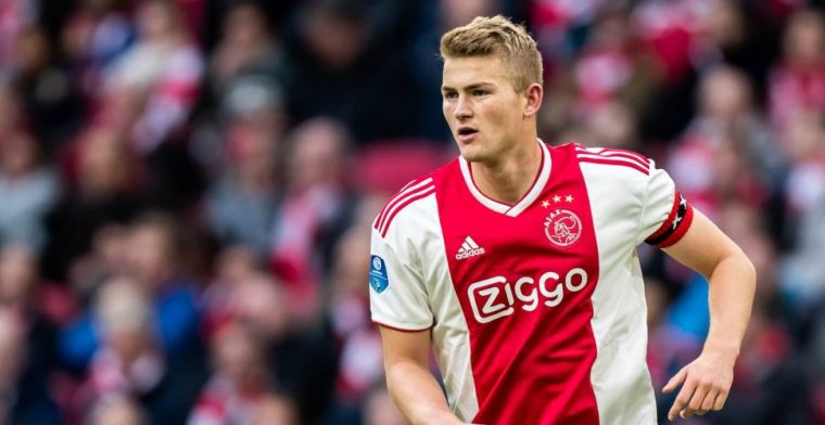 De Ligt: 'Gewoon prima, bij Ajax zit ik bij de top-vijf van het eerste elftal'