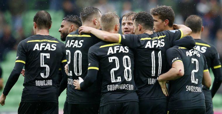 AZ wint doelpuntrijk oefenduel met FC Groningen: Van Rhijn wederom belangrijk