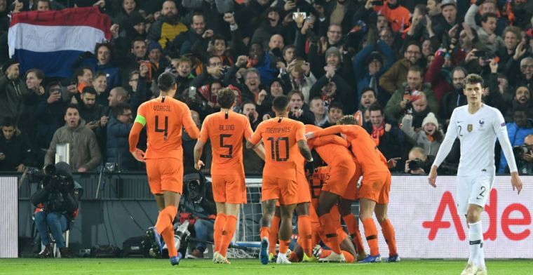 LIVE: Fenomenaal Oranje verslaat wereldkampioen Frankrijk (gesloten)