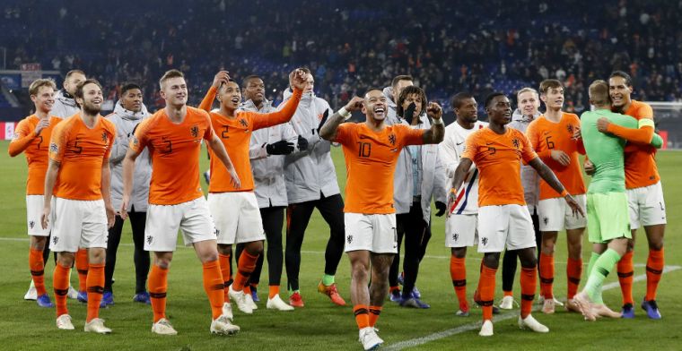 Nederland in Pot 1 kwalificatiereeks EK 2020: met mogelijk - Voetbalprimeur