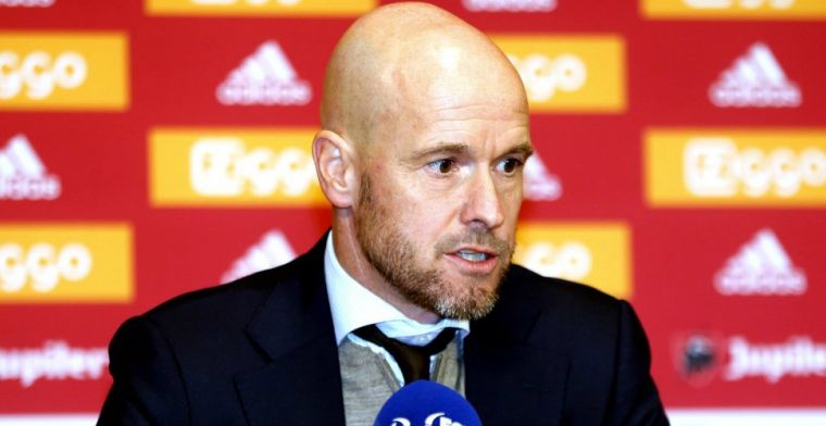 Ten Hag niet verrast door tegenvaller: 'Daar is de Ajax-selectie op ingericht'