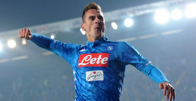 Milik redt Napoli op bezoek bij Atalanta: assist voor Hateboer